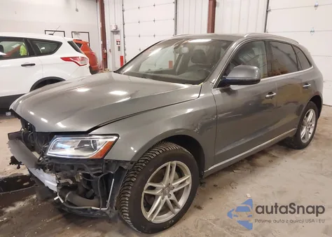 2016 Audi Q5 2.0T Premium from USA, damaged, VIN WA1L2AFP8GA075142